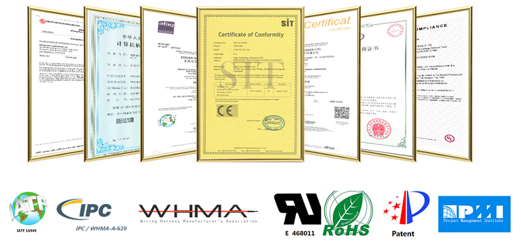 Delphi Connection Systems Wire Harness Cable Assembly IATF16949 Certification and Electronic Application Electric control