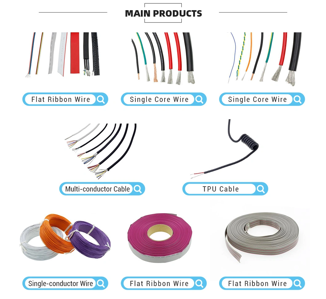 UL Standard Automotive Wire PVC Insulation Electric Automotive Wire for Wire Harnesses