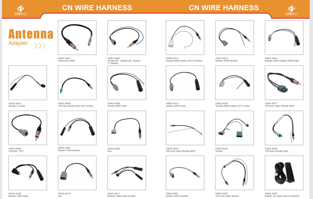 OEM ODM RoHS ISO Wire, Wire Cable Assembly & Auto Wiring Harness Manufacture