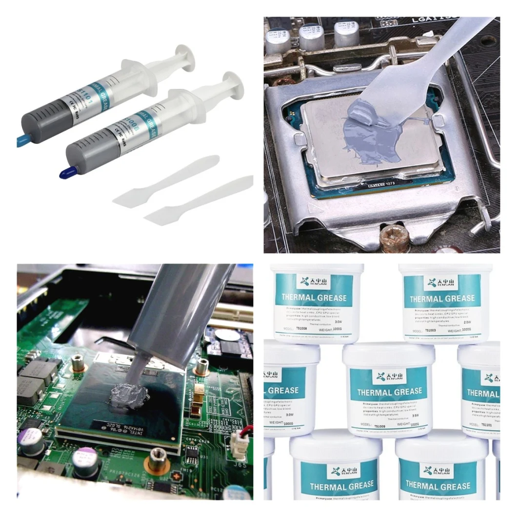 Good Bonding Strength Silicone Thermal Paste for Consumer Electronics, Power Supplies