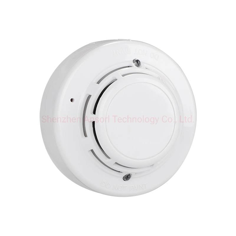 Wired Alarm System Photoelectric Smoke Detector Fire And Alarm System