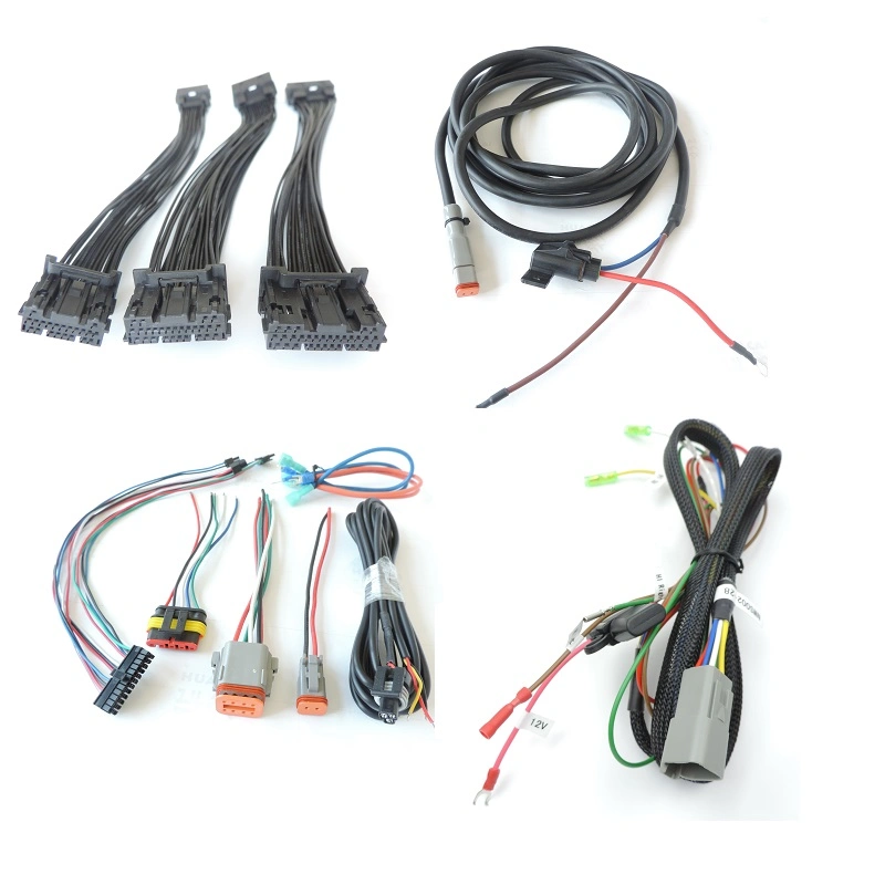 Car Injection Box Wiring Harness Delphi Connector Automotive Wire Cable Assembly