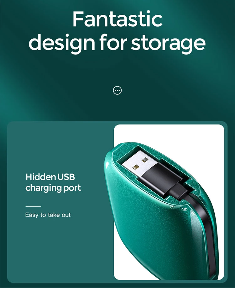 Tongyinhai Magnetic Head Storage Case Pocket Charger Design One Side Pull Retractable Magnetic Charger USB Cable