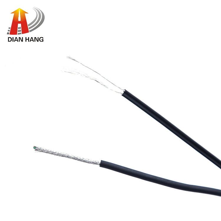 300V TPE Insulation Temperature Transmission Sensor Cable for Liquid Air Conditioner PVC Copper Silvered Control Wire