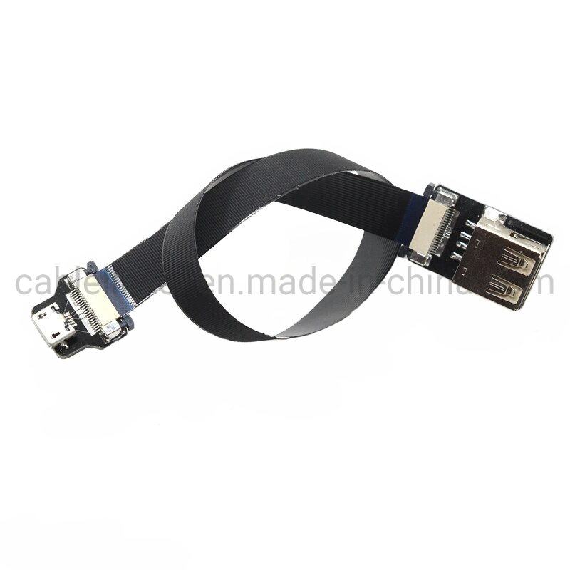 Cablelinker USB to Micro USB Flat Ribbon Cable FFC Data Charging Cable