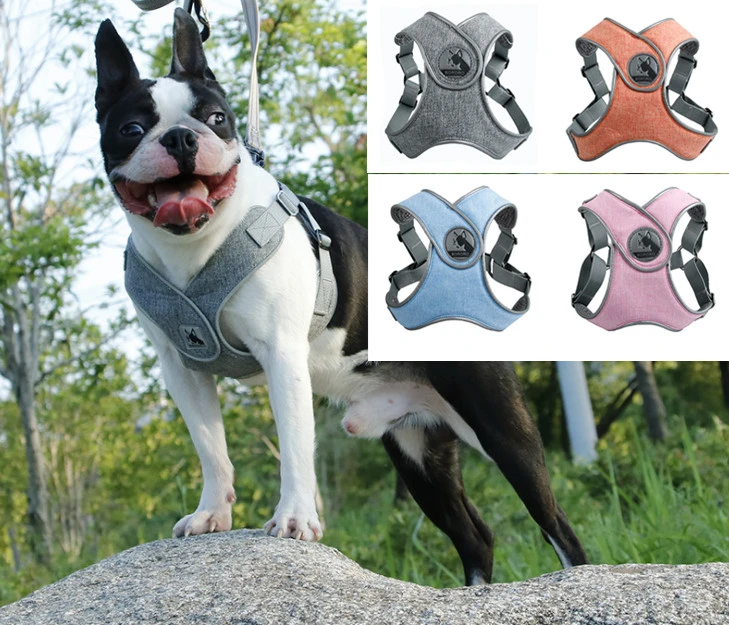 Dog Harness Vest Choke Free X Step-in Soft Mesh Pet Harness Dog Harness