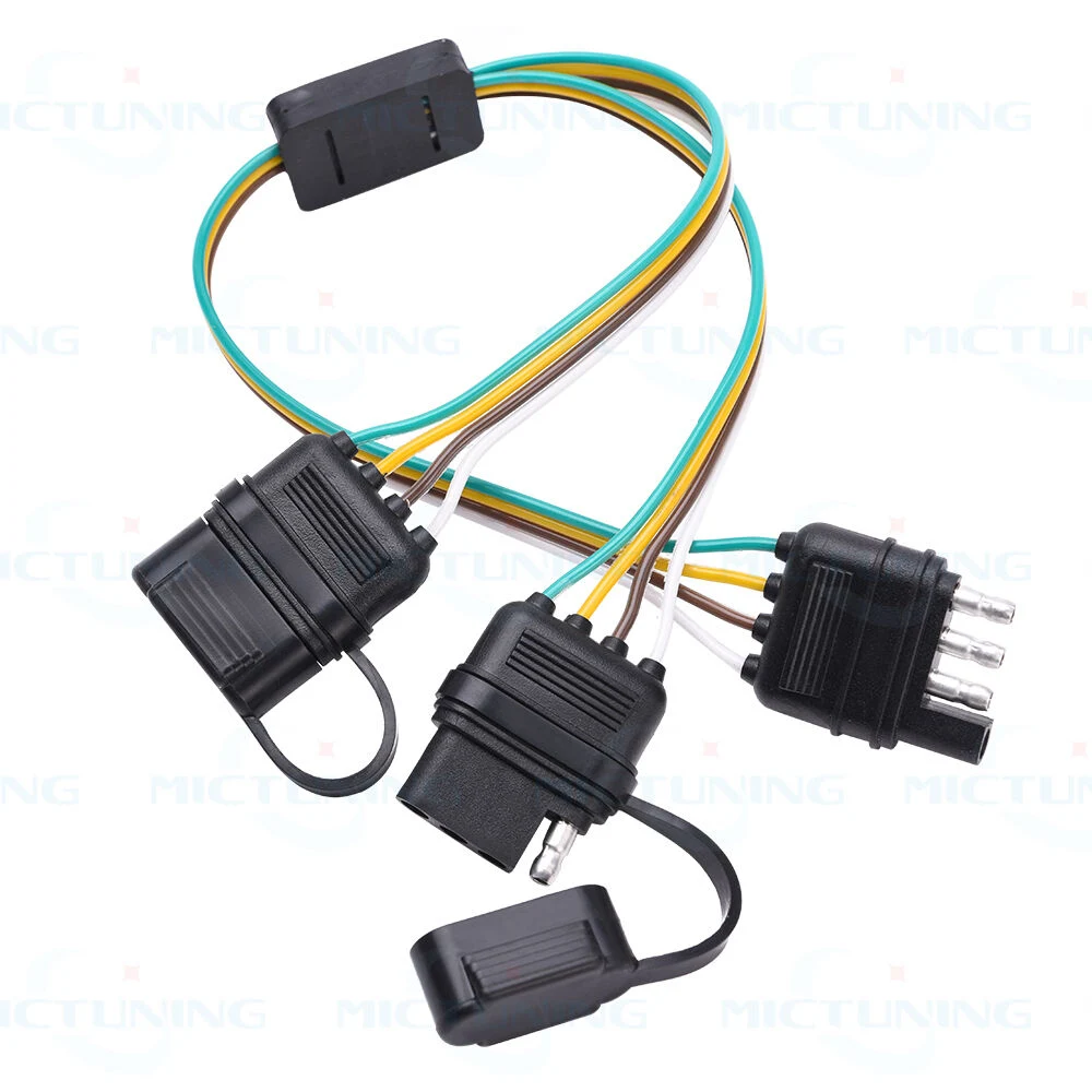 4-Flat Trailer Wiring Harness for Car Truck Cable Assembly Manufacturer with Ipc620 for Grote Light