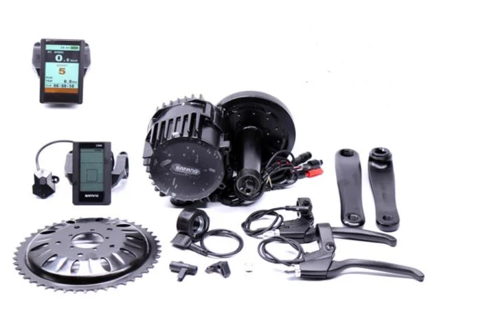 1000watt BBS03 Bbshd MID Drive Motor Ebike Kit with Headlight and Gear Sensor Cable