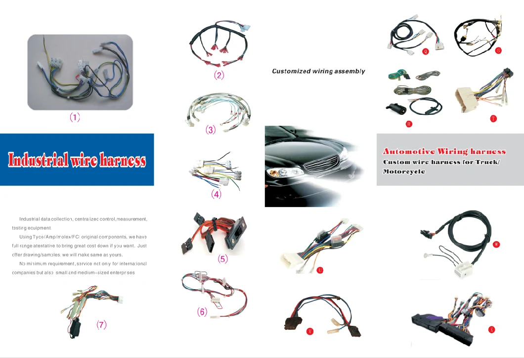 OEM ODM Cable Connector Electric Home Appliance Wire Harness Wire Assembly