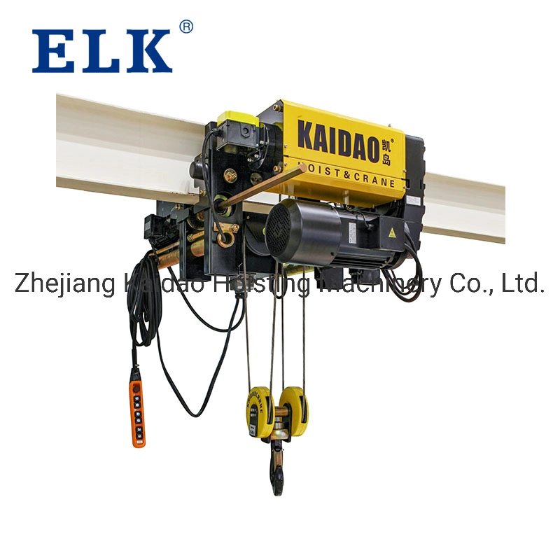 Elk Supply Double-Rail Winch Hoist Wire Rope Hoist