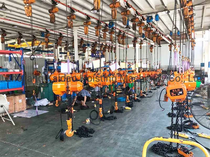 Best Selling Electric Chain Hoist 5t Electric Chain Hoist G80 Chain Electric Hoist Chain Ce Approved with Trolley Electric Chain Hoist