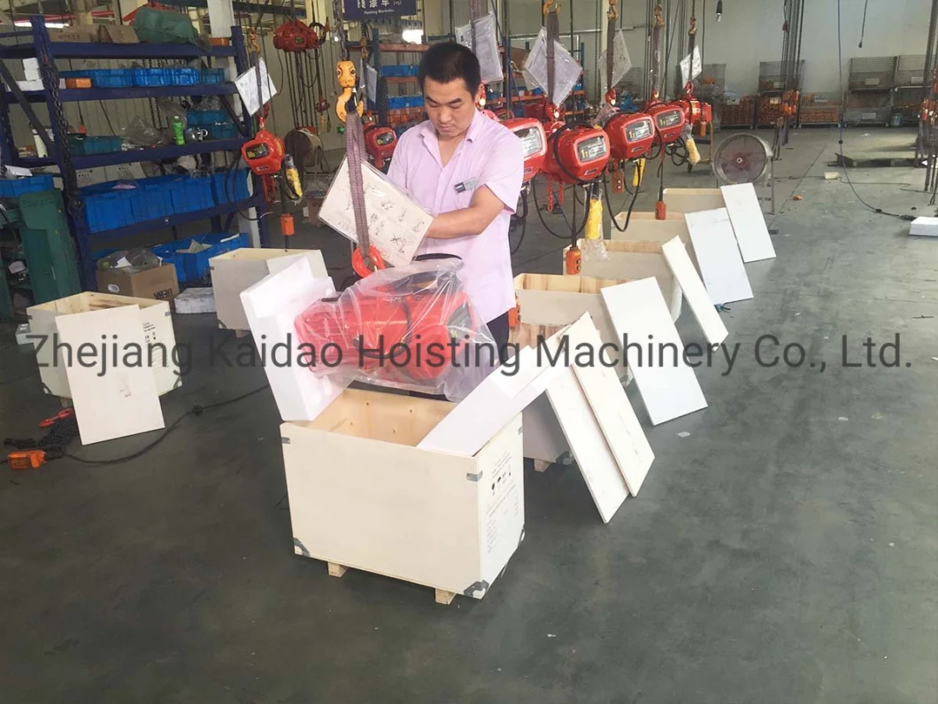 Three Phase Electric Alloy Chain High Speed 7.5t Hoist