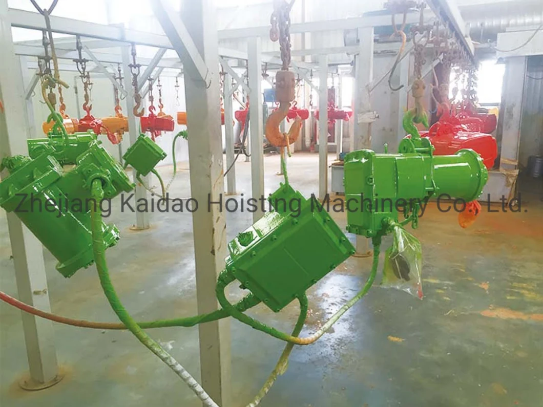 China Explosion Protection Electric Chain Hoist for Dust Ignition-Proof
