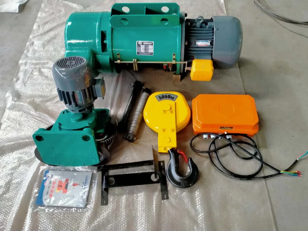 Wire Rope Pulling Hoist Mini Electric Wire Rope Hoist
