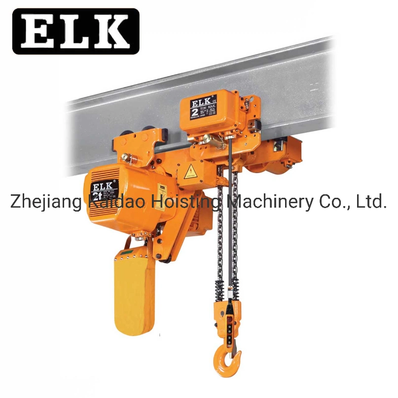 Small Crane Electric Chain Hoists/Low Headroom Hoists (ELK)