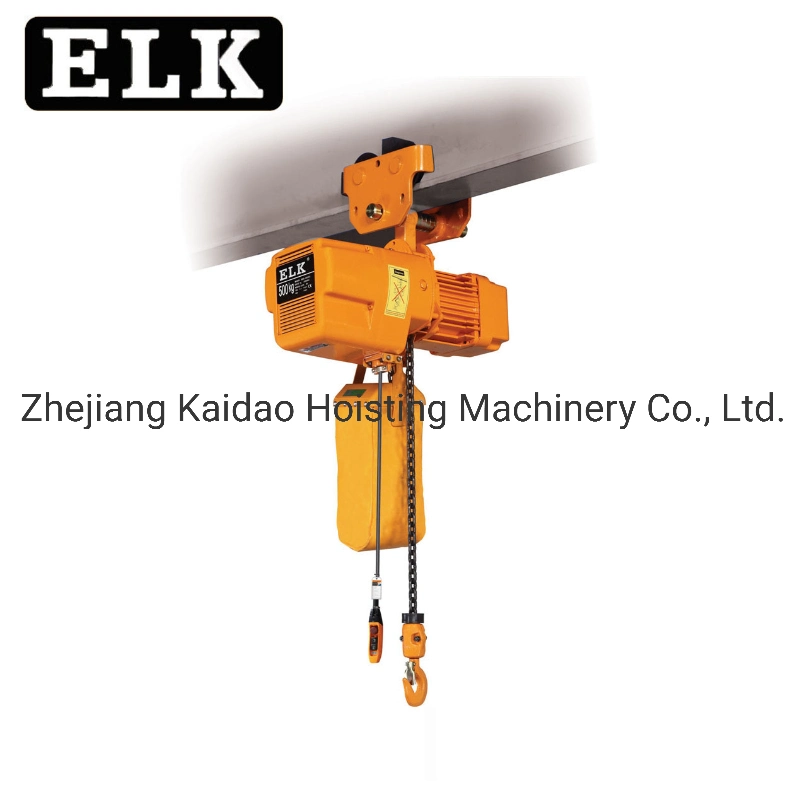 1ton Double Speed Electric Crane Hoist with Hook