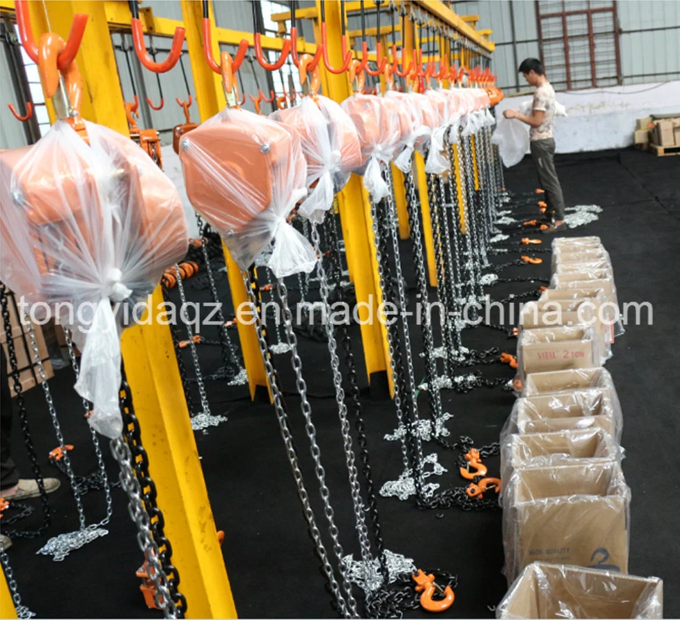 0.5t Hand Pulling Chain Block Hoist From China Manufacturer
