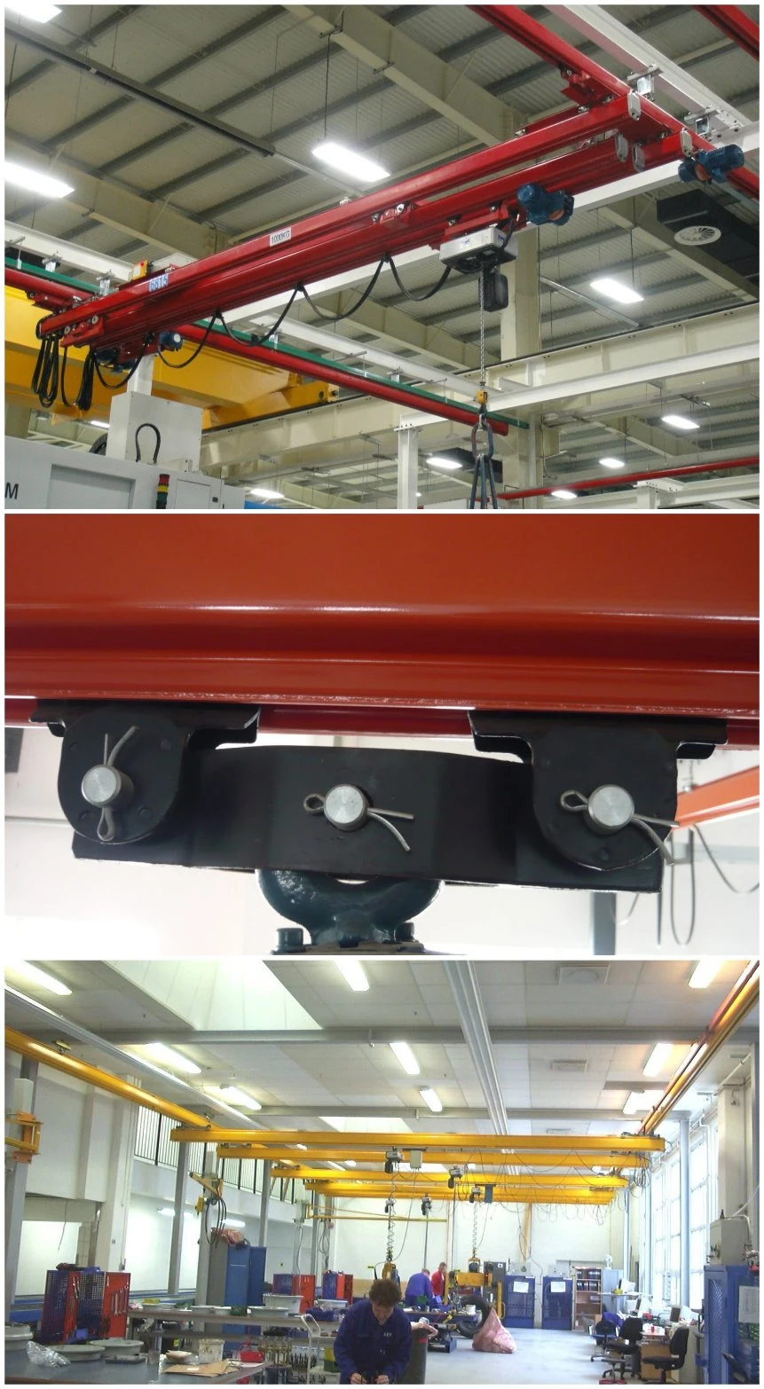 Safe Driving Kbk Workstation Crane Electric Beam Cranes with Electric Traveling Hoist