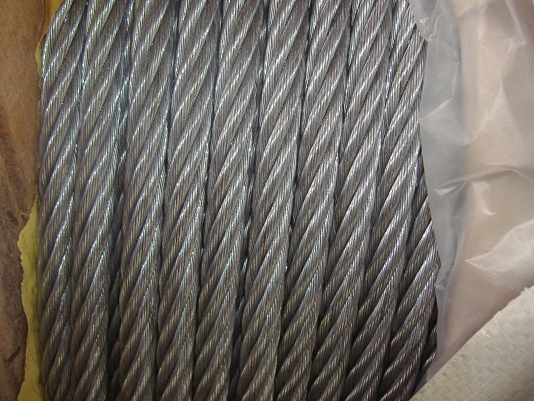 Galvanized 6X36ws+FC Diameter 6-80mm 10% off for Hoisting Steel Wire Rope