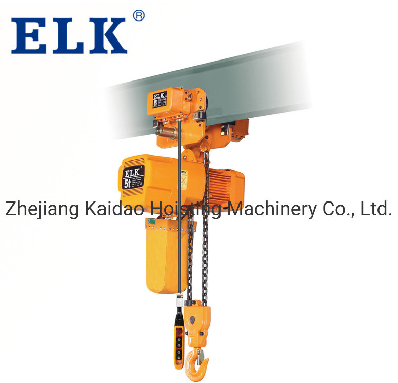 Elk Supply 3t Small Electric Hoist with Trolley