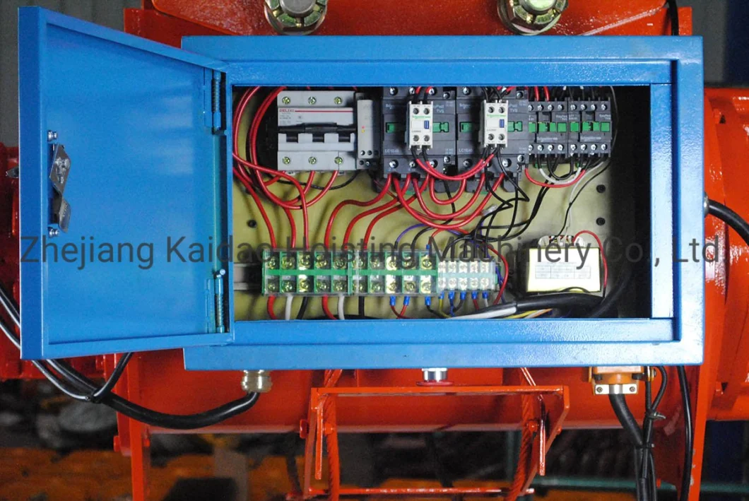 1 Ton Pulling Three Phase Lifting Electric Wire Rope Hoist