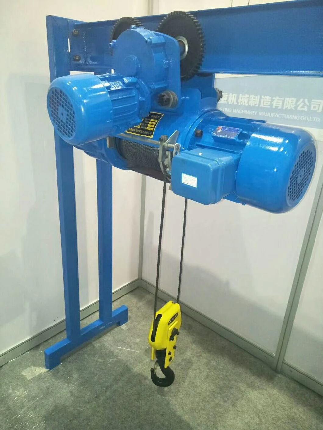 Household Overhead Crane Electric Cable Hoist Electric Winch Motor