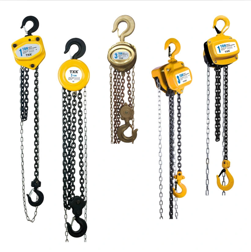 Txk 5ton Hand Chain Hoist/Hand Chain Block/Manual Chain Hoist with Ce Certificated