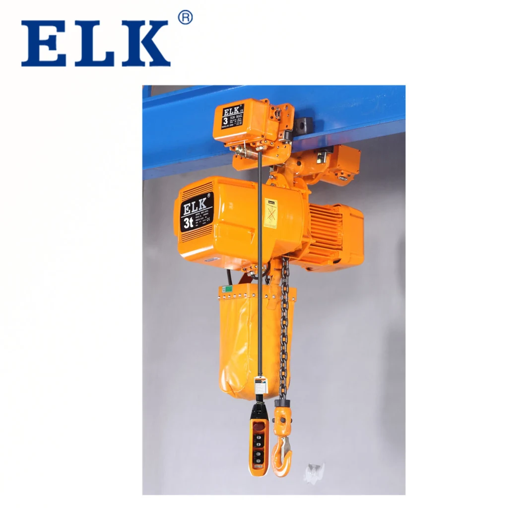 Elk 1t Explosion-Proof Electric Chain Hoist with Clutch for Construction Machinery