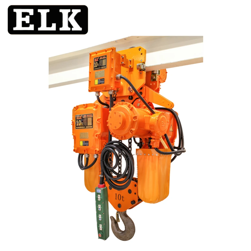 Elk Professional Explosion-Proof 35ton Electric Chain Hoist
