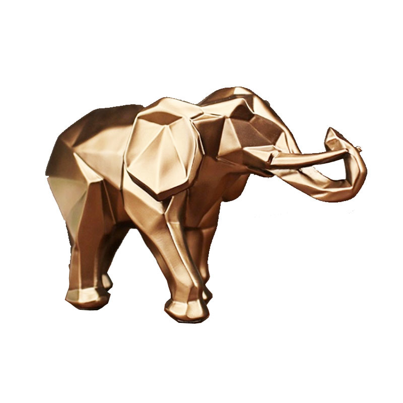Resin Statue Elephant Figurines Home Decorative Elephant