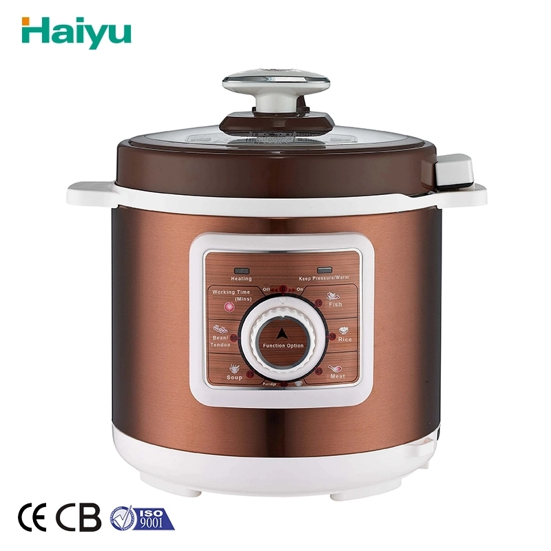 Cheap Electric Pressure Cooker, Factory Outlet, 6 Quart, Traditional 5L Electric Pressure Cooker