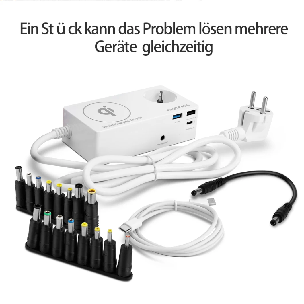 International Electric Socket Power Cube Euro Power Strip Wtih USB and Euro Outlet Socket