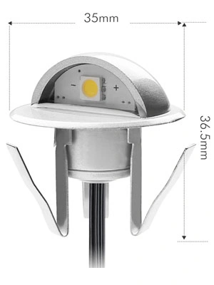 Aluminum B106 Two Side Warm White RGB Color Step and Stair Lighting Deck Lighting Outdoor Lighting