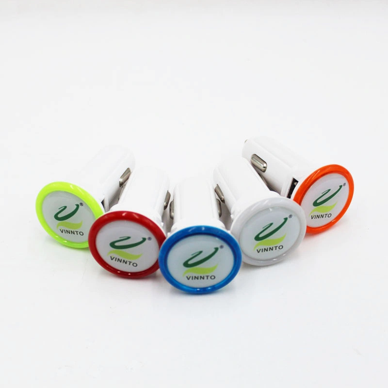 Promotional Fast Charging Single Port USB Car Charger with Logo