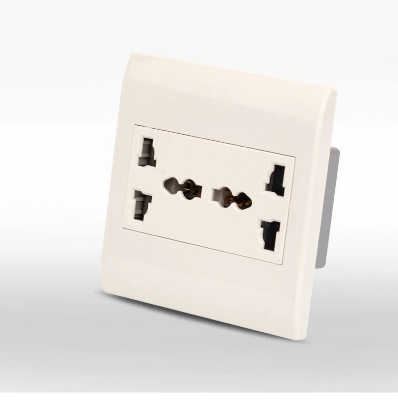 Factory Wall Duplex Universal 3 Pin Outlet