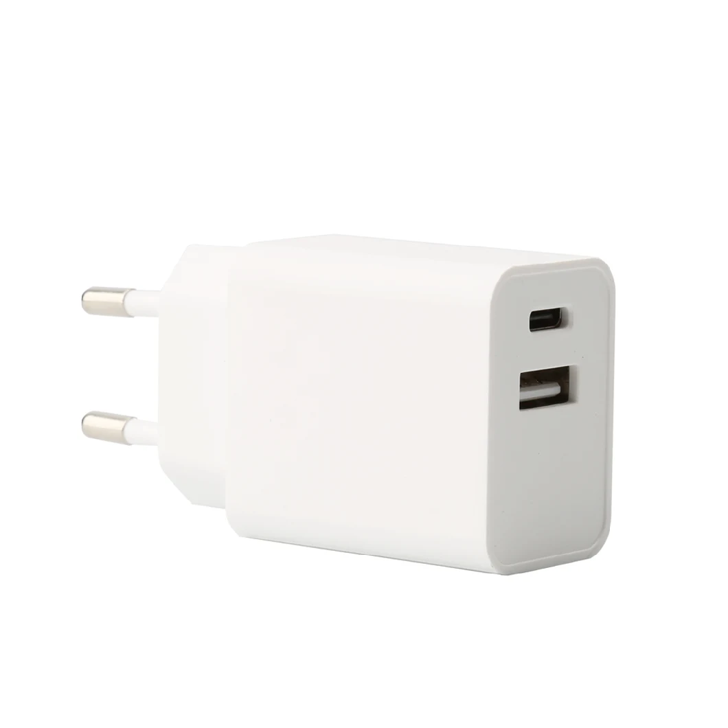 Smart Phone USB-C Charger QC 18W Type-C Pd 18W Quick Charger Fast Wall Charger for iPhone