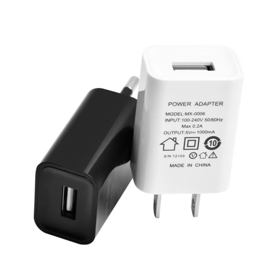 Charger Cube Single USB Fast Charger Wall Us Travel Charger USB Power Adapter for iPhone