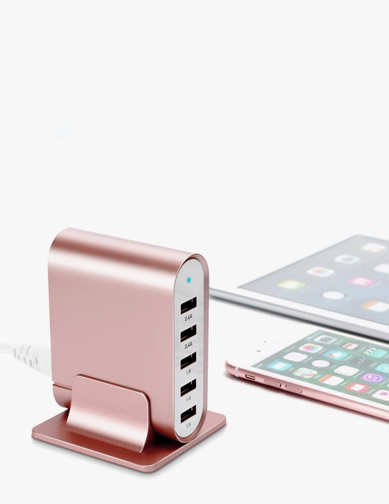 5 USB Charger Station Universal Mobile Phone USB Charger Fast Charger
