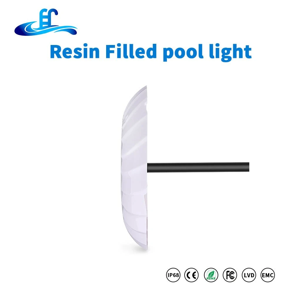 Switch Control 24V RGB Wall Mounted LED Swimming Pool Light Underwater Light