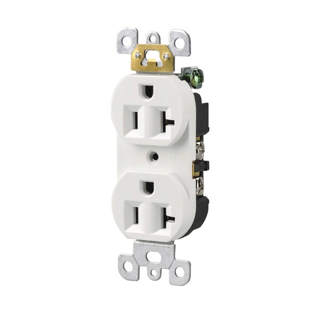 15AMP & 20AMP, 125volt, 2p, 3W, Decora Plus Duplex Receptacle