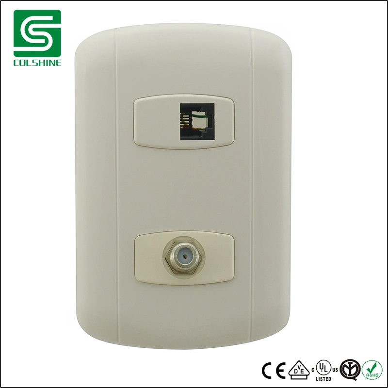 South America 15A Duplex Electric Wall Switch and Socket Outlet
