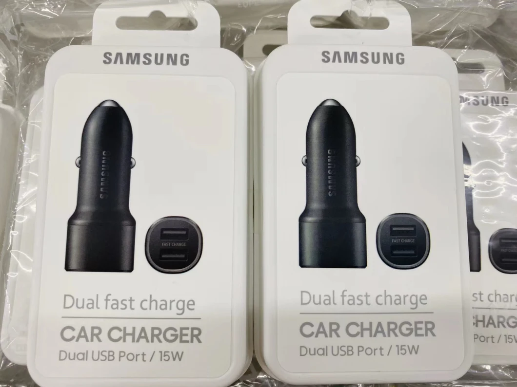 Original Fast Charging Car Charger Ep-L1100 for Samsung Galaxy Note 10 Dual USB Port/15W