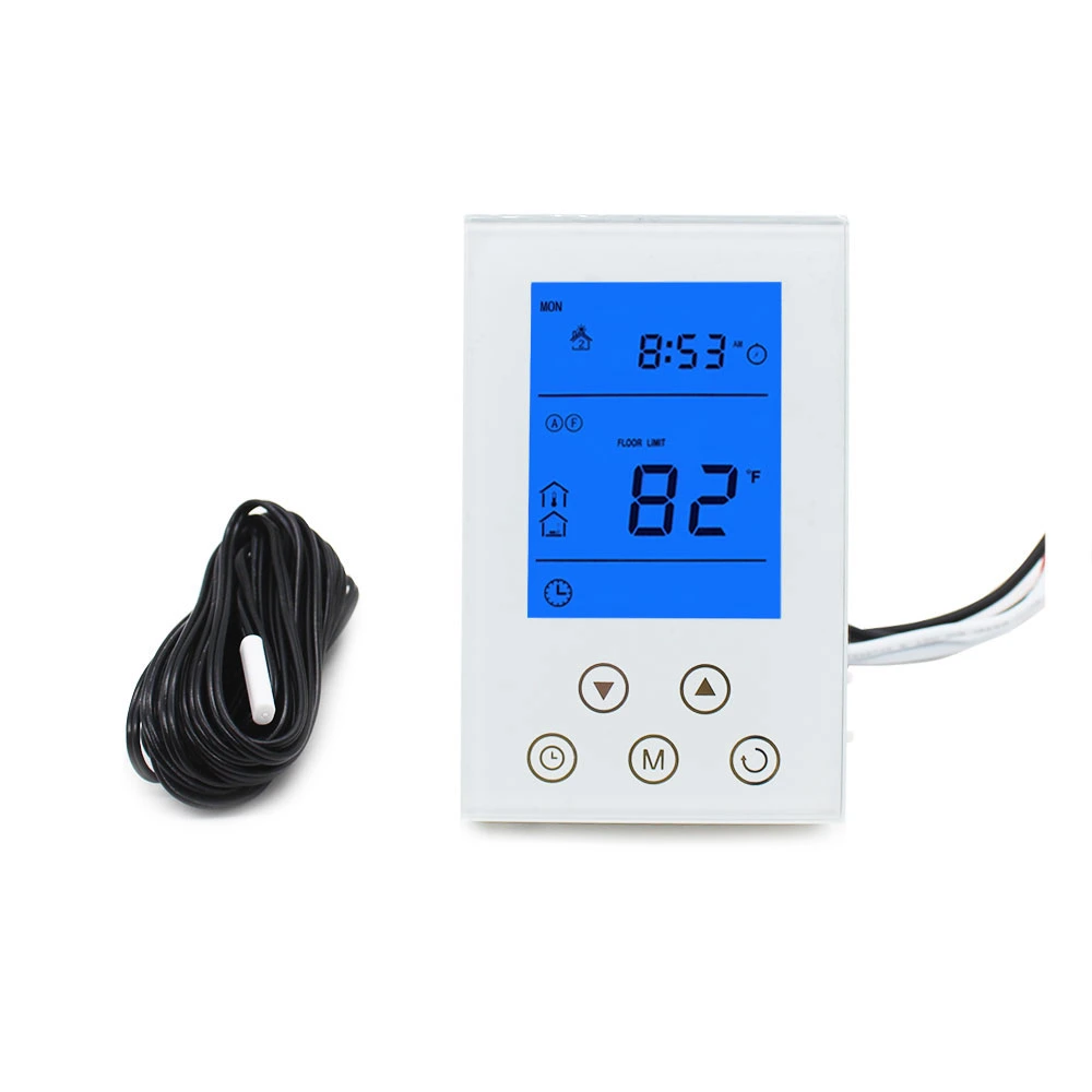 GFCI 16A Electric Underfloor Heating Room Thermostat for Radiant Floor Heat