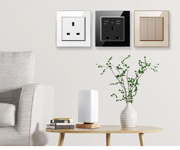 European Standard German Universal Wall Socket with Dual USB Charging for Wholesale