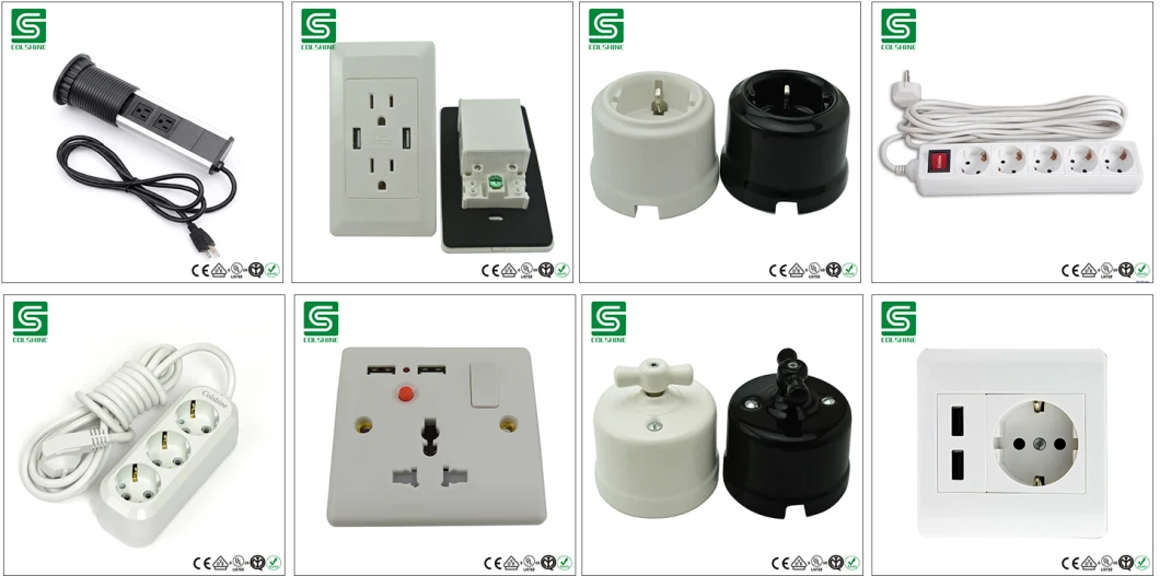 Colshine 15 AMPS 125 Volt White GFCI Outlet 5-15r