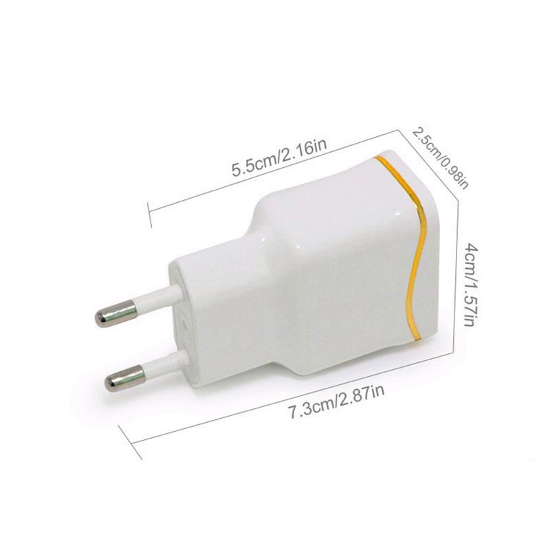 Universal Dual USB Charger Mobile Phone Travel Wall Charger