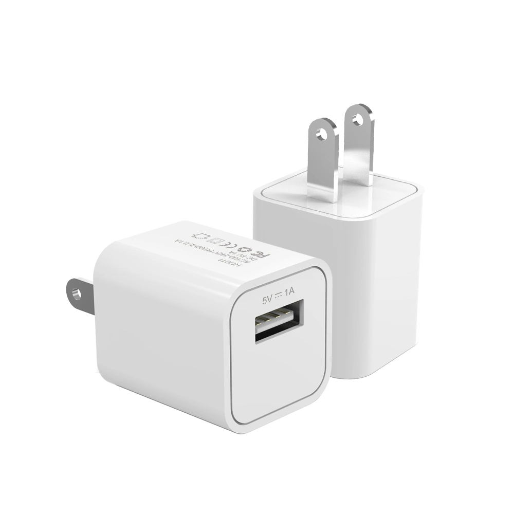 5V 1A Us Plug Single USB Wall Charger Adapter Android USB Charger