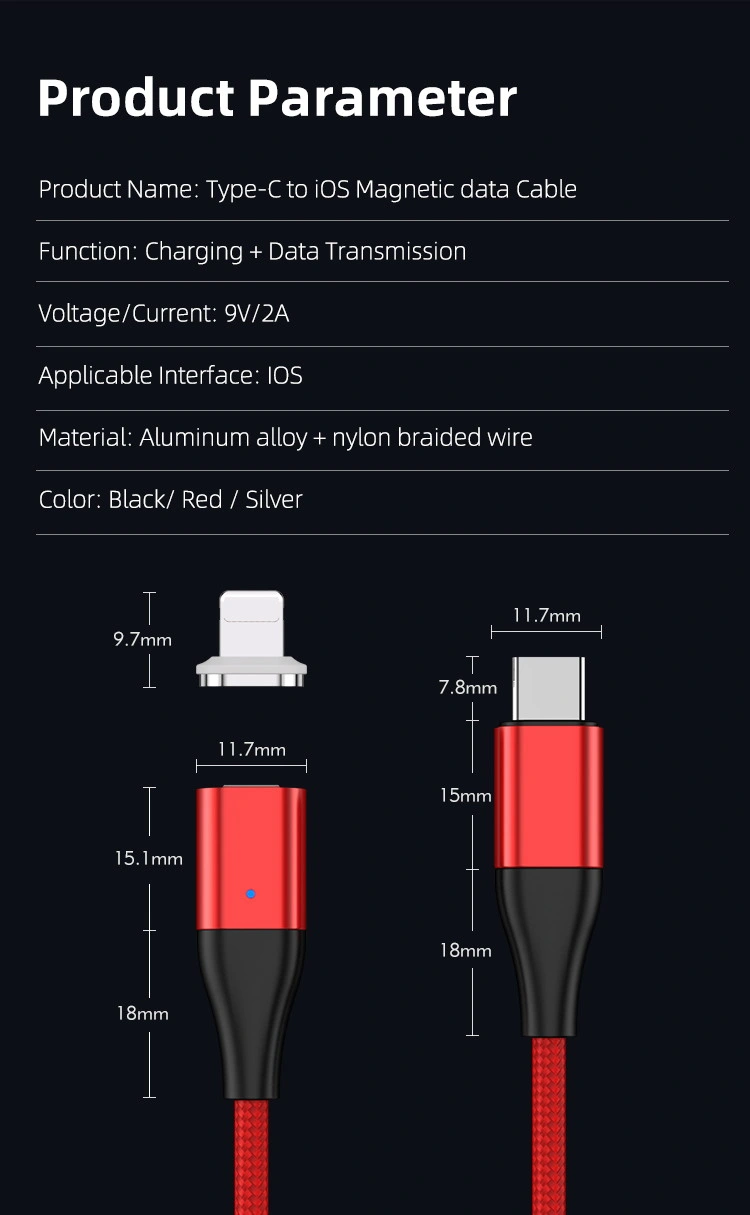 Tongyinhai 18W Pd Fast Charger USB Cable for iPhone for Huawei Oppo Xiaomi Data Cable, USB C to Lightning USB Charger Cable