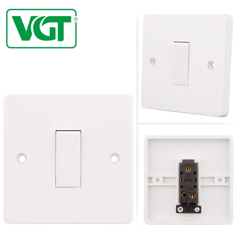 10A 1 Gang 2 Way Electrical Light Wall Switch