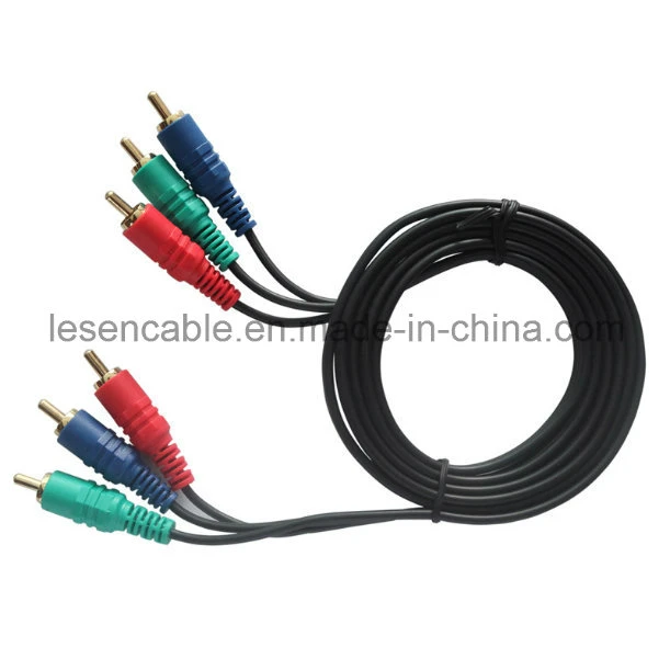 RGB Cable, 3 RCA Plugs to 3RCA Plugs, Ls-R-01
